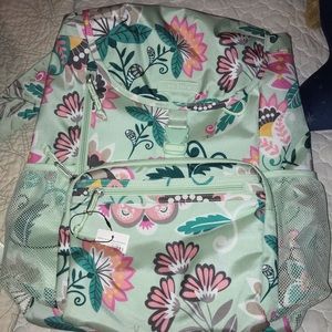Vera Bradley floral backpack
